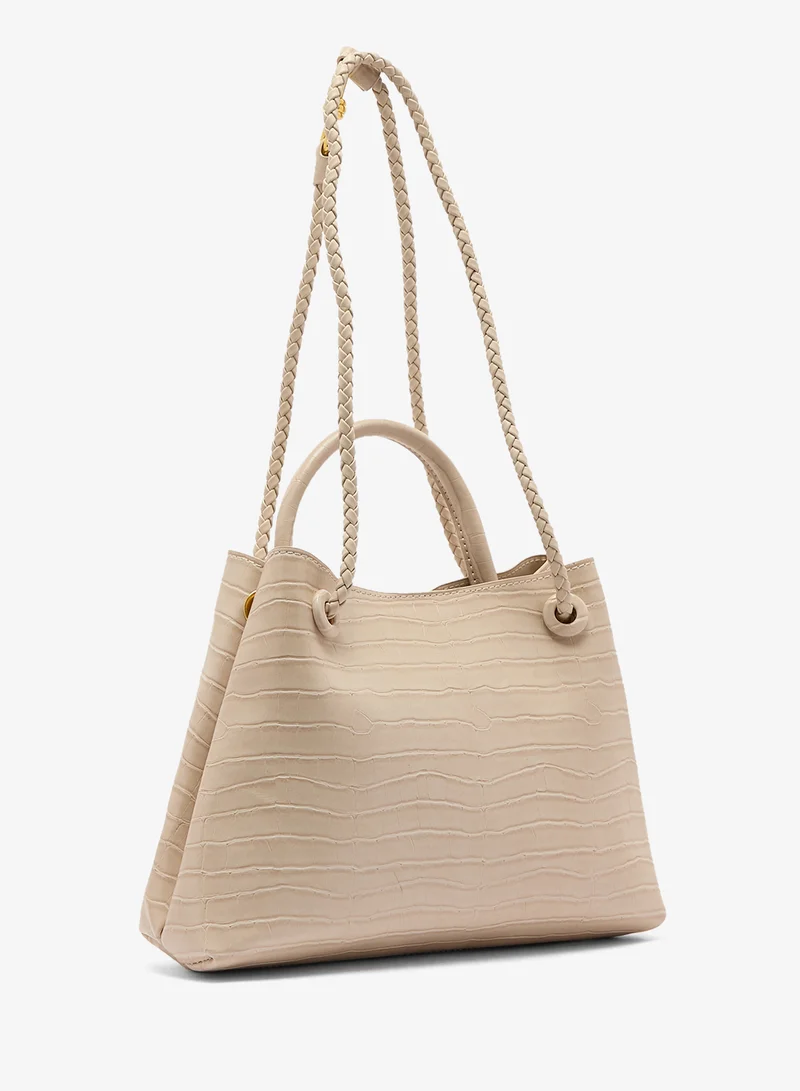 ايلا حقيبة يد منقوشة بتفاصيل دقيقة